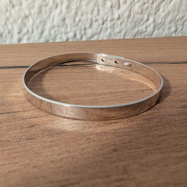 Bracelet jonc argent