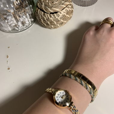 Baggy gold Uhr