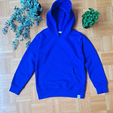 Brigh blue hoodie for kids amazing condition 