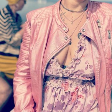 Robe rose 