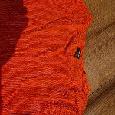 Orange Knit Sweater