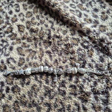 Bracciale con Charm in argento sterling