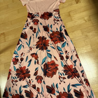 Pink Floral Dress