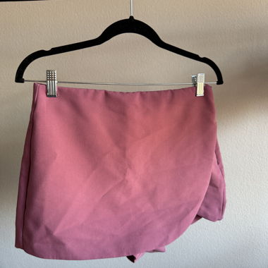 Jupe-culotte Zara rose