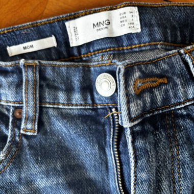 MOM Jeans Mango, Gr. 34