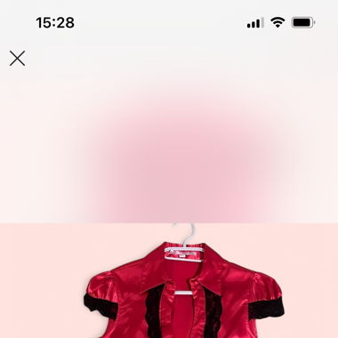 Hot pink Y2K top 