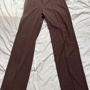Braune Stoffhose