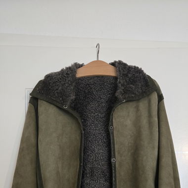 Wildlederjacke gefüttert 