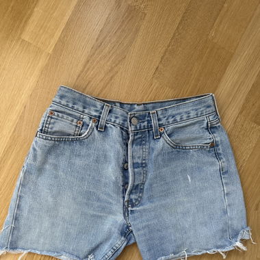 Levi’s 501 vintage shorts perfect blue