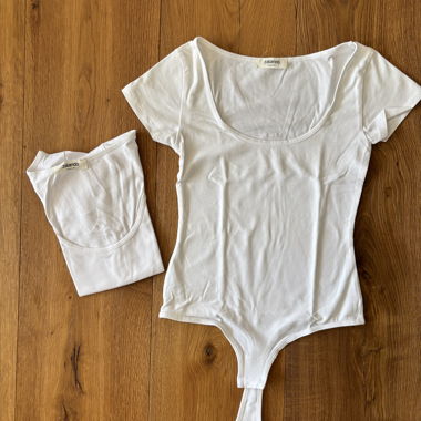Set di body bianco da donna