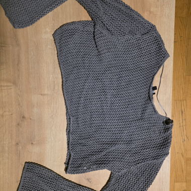 Crop top en maille don't call me Jennyfer taille S
