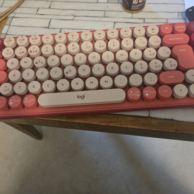 Rose Logitech Keyboard