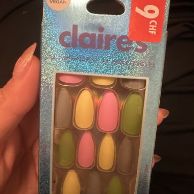 Faux ongles Claire’s