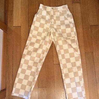 Karierten Casual-Hosen