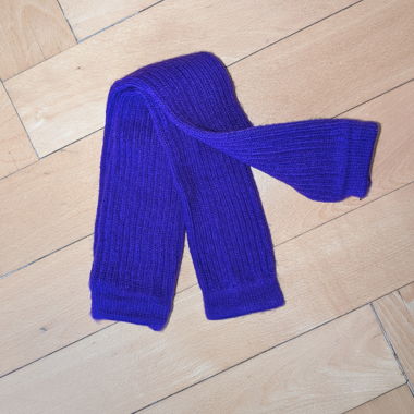 Violette Beinstulpen