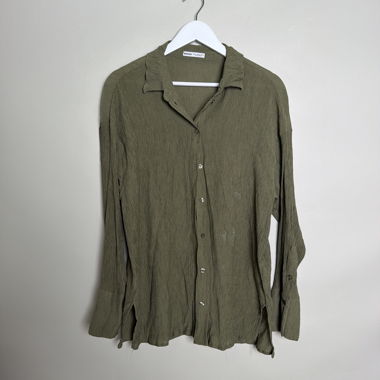 Bershka Olive Shirt