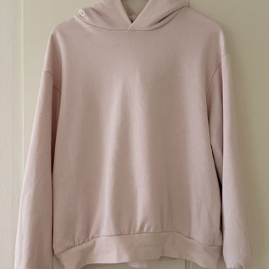 Pink hoodie