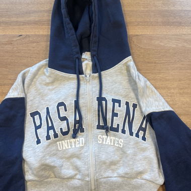 Cropped Zip Hoodie