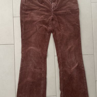 Rust Corduroy Pants