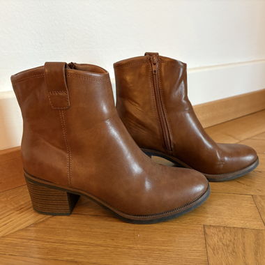 Brown Ankle Boots – Size 38 - Graceland