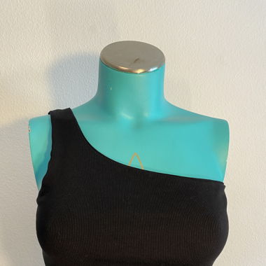 Asymetrisches Crop Top One Shoulder