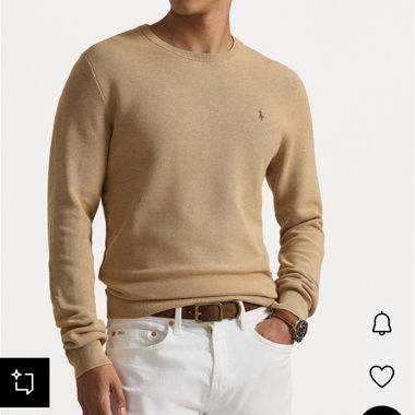 Polo Ralph Lauren maglione camel