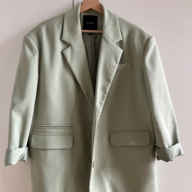 Giacca in verde menta