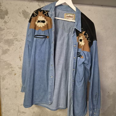 Westernhemd aus Jeans Rivergold
