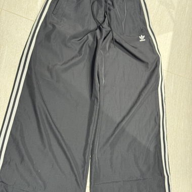 Adidas wide leg track pants