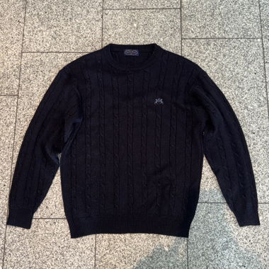 Green Hawk Strickpullover