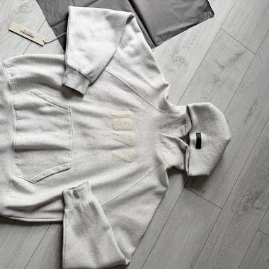 Fear of God Essentials Hoodie grau