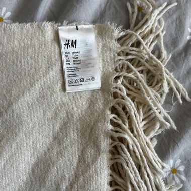 Sciarpa H&M con frange