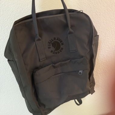 Fjällräven backpack in grey