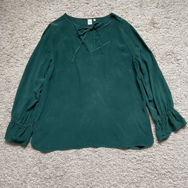 Blusa verde scuro