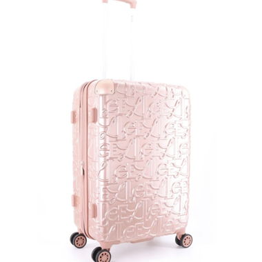 ELLE Pink Hard Shell Suitcase