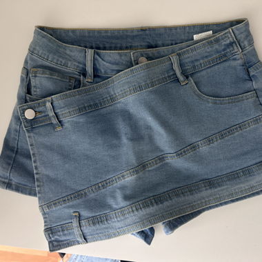 Blue Denim Shorts