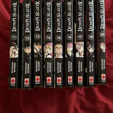 DEMON SLAYER – Bände 11–18 & 20 (französische Ausgabe)