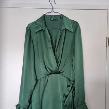 Robe Zara vert 