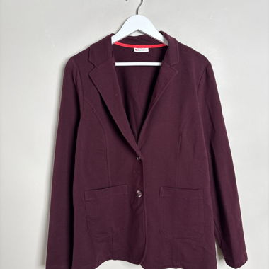 Giacca blazer bordeaux