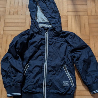 H&M Kinder Übergangsjacke blau Gr. 98