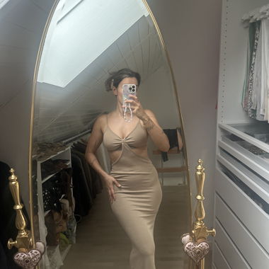 Beige Maxi Dress