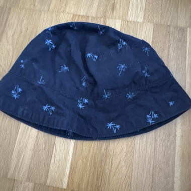 Navy Blue Bob Hat, Size 12/18 Months