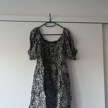 Black-and-white dress