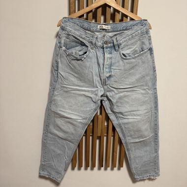 ZARA Jeans hellblau EUR 42