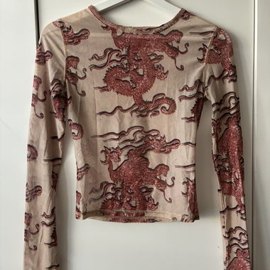 Dragon Mesh Long-Sleeve Shirt