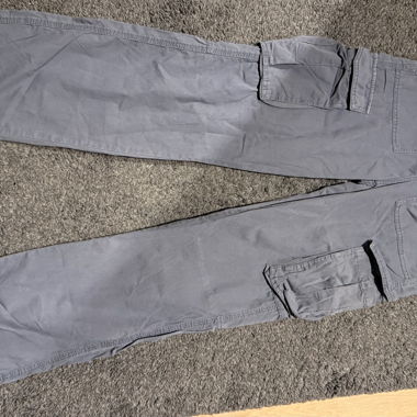 Cargo-Hose blau/grau