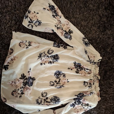 Bluse mit Blumenmuster