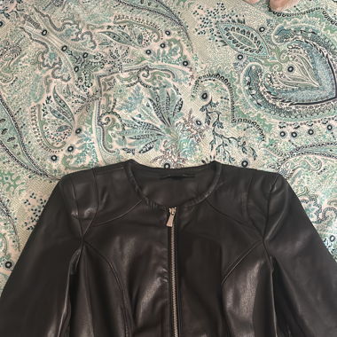 Leather jacket