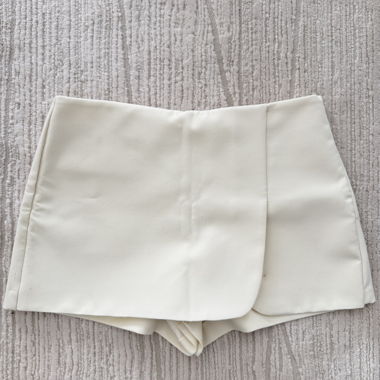Gonna pantalone elegante bianca