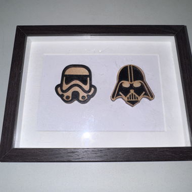 Cornice per miniature Star Wars